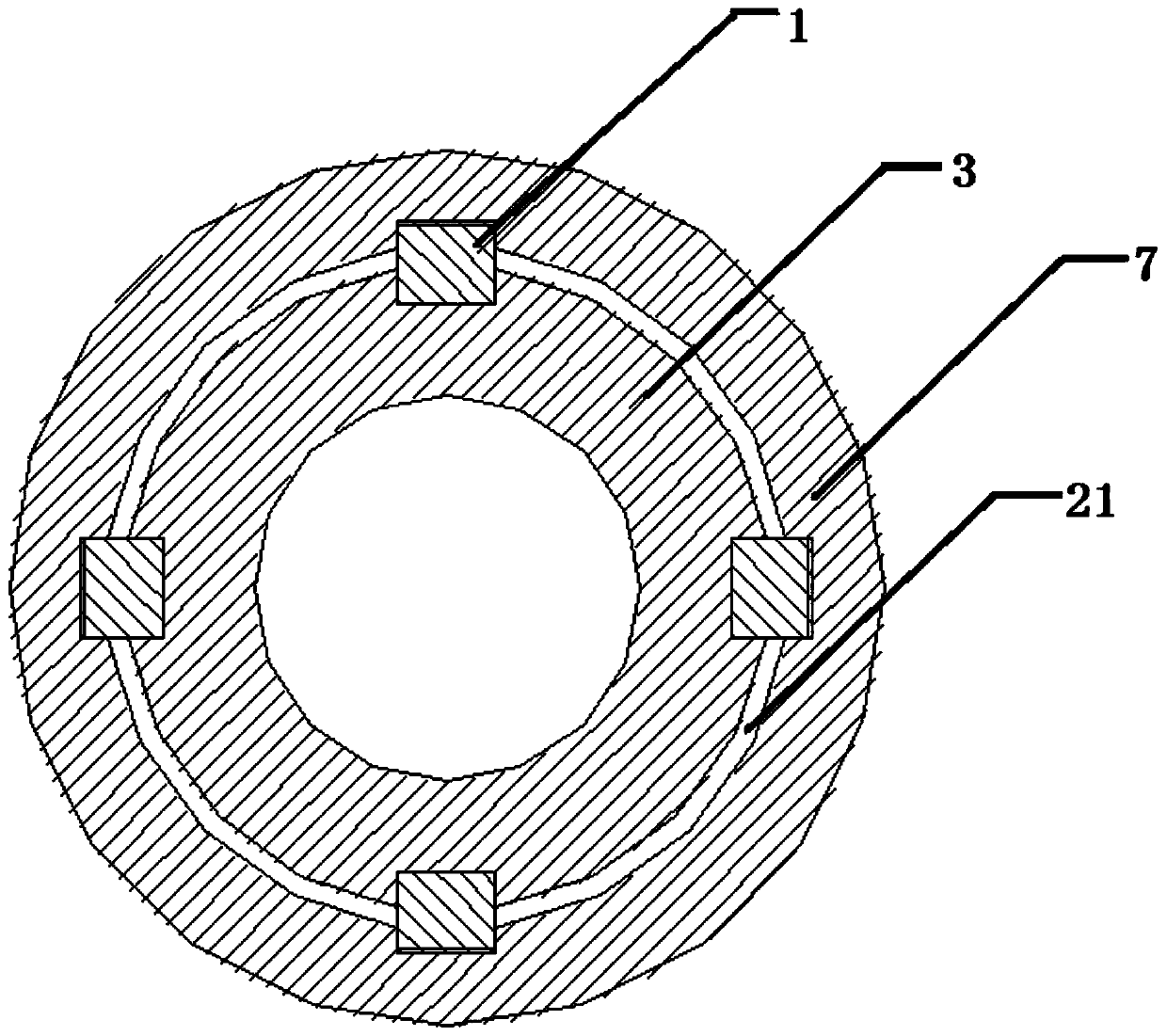 Motor transmission connection mechanism for beam-pumping unit