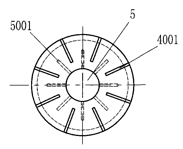 Fuel injector of inner rotor for motor