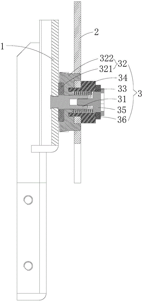 Door hinge mechanism and dishwasher