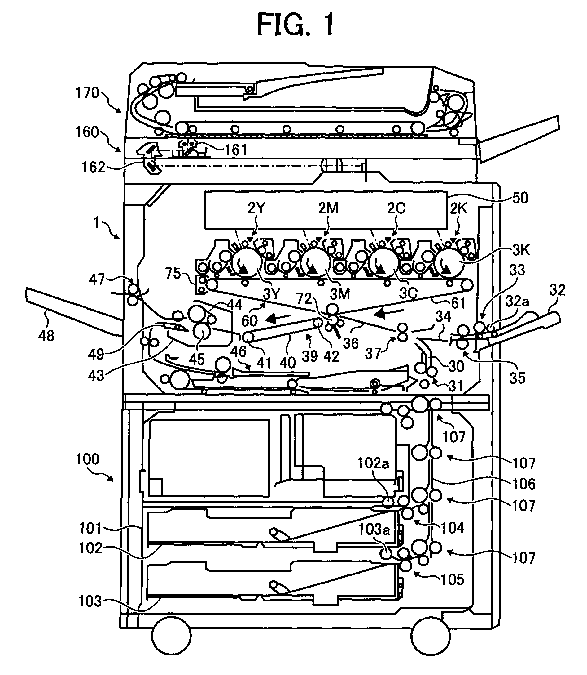 Transferring device having two devices for cleaning a transferring member, and image forming apparatus