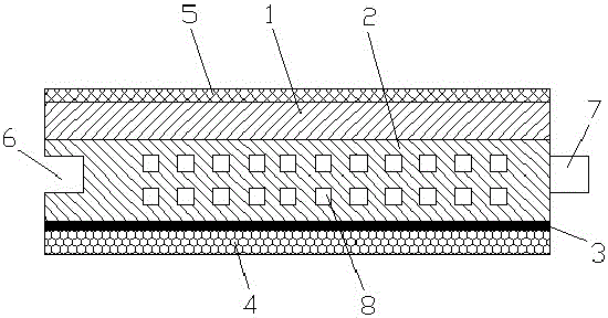 Earthquake resistant ceramic brick