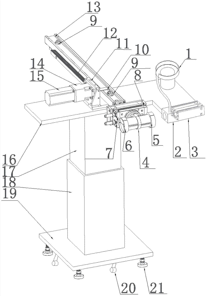 A control system and control method for a mechanical arm