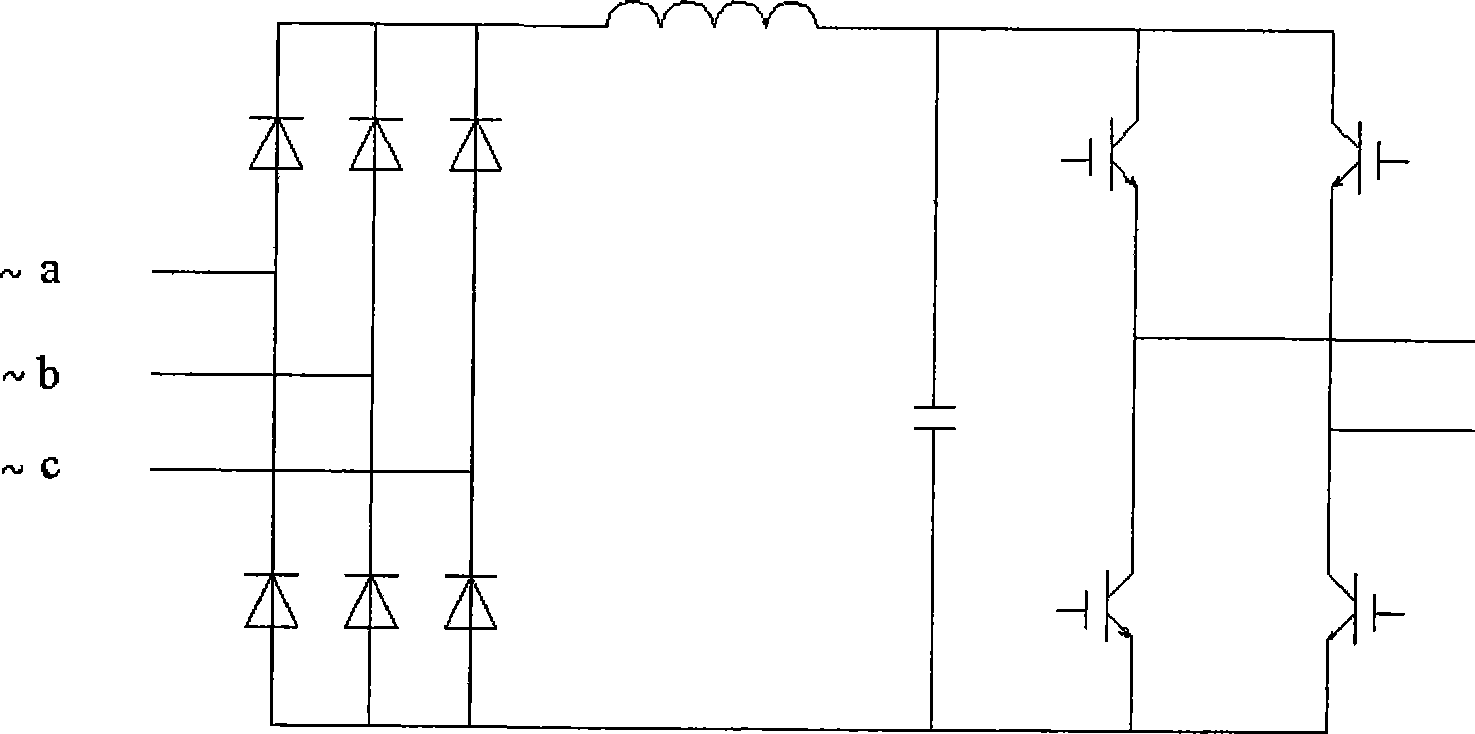 A type bus bar stacking method for large power pulse switch power supply