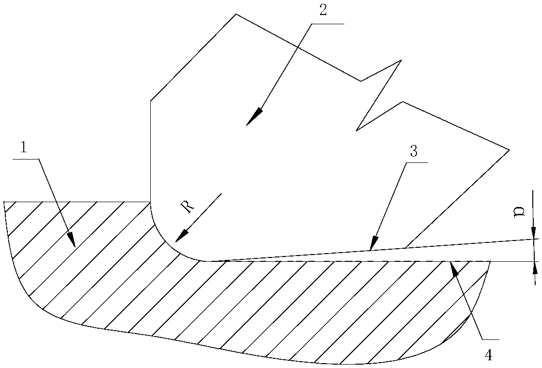 Milling method of precision cavity plane for thin-walled aluminum-magnesium casing of aero-engine