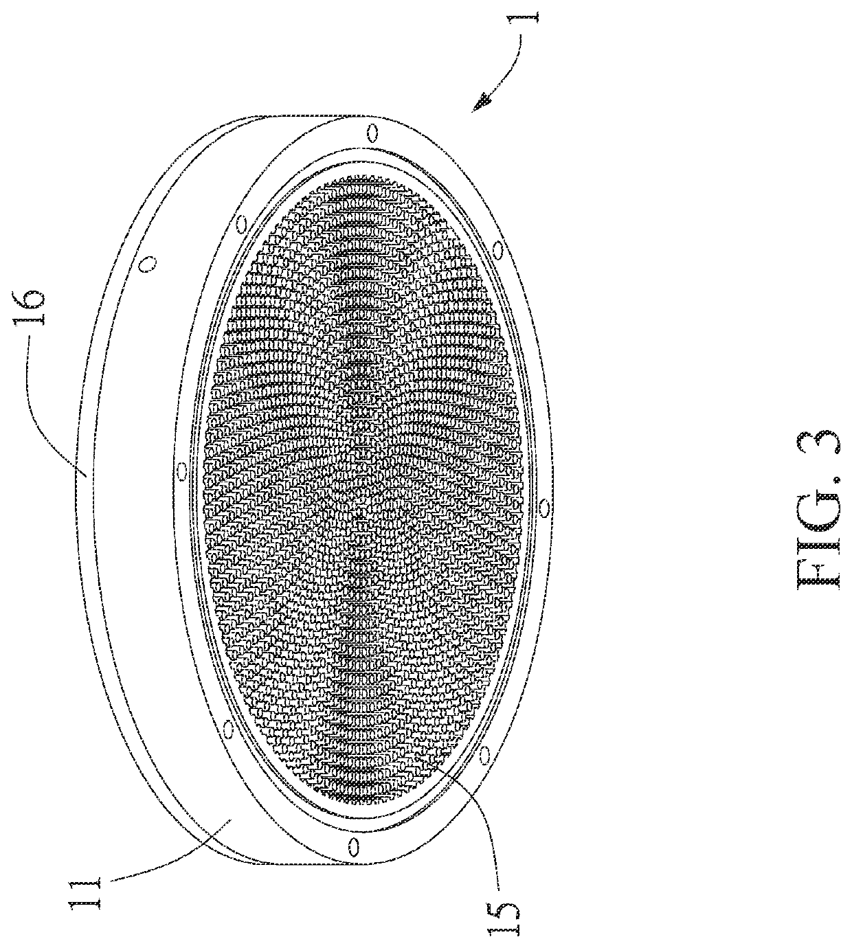 Scroll heating device