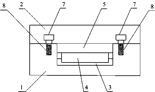 Bending machine deflection compensation workbench with wedge blocks integrally connected