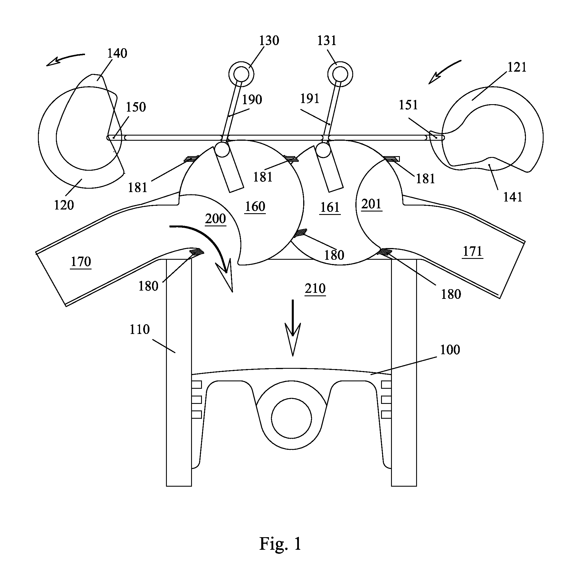 Internal combustion engine with direct air injection