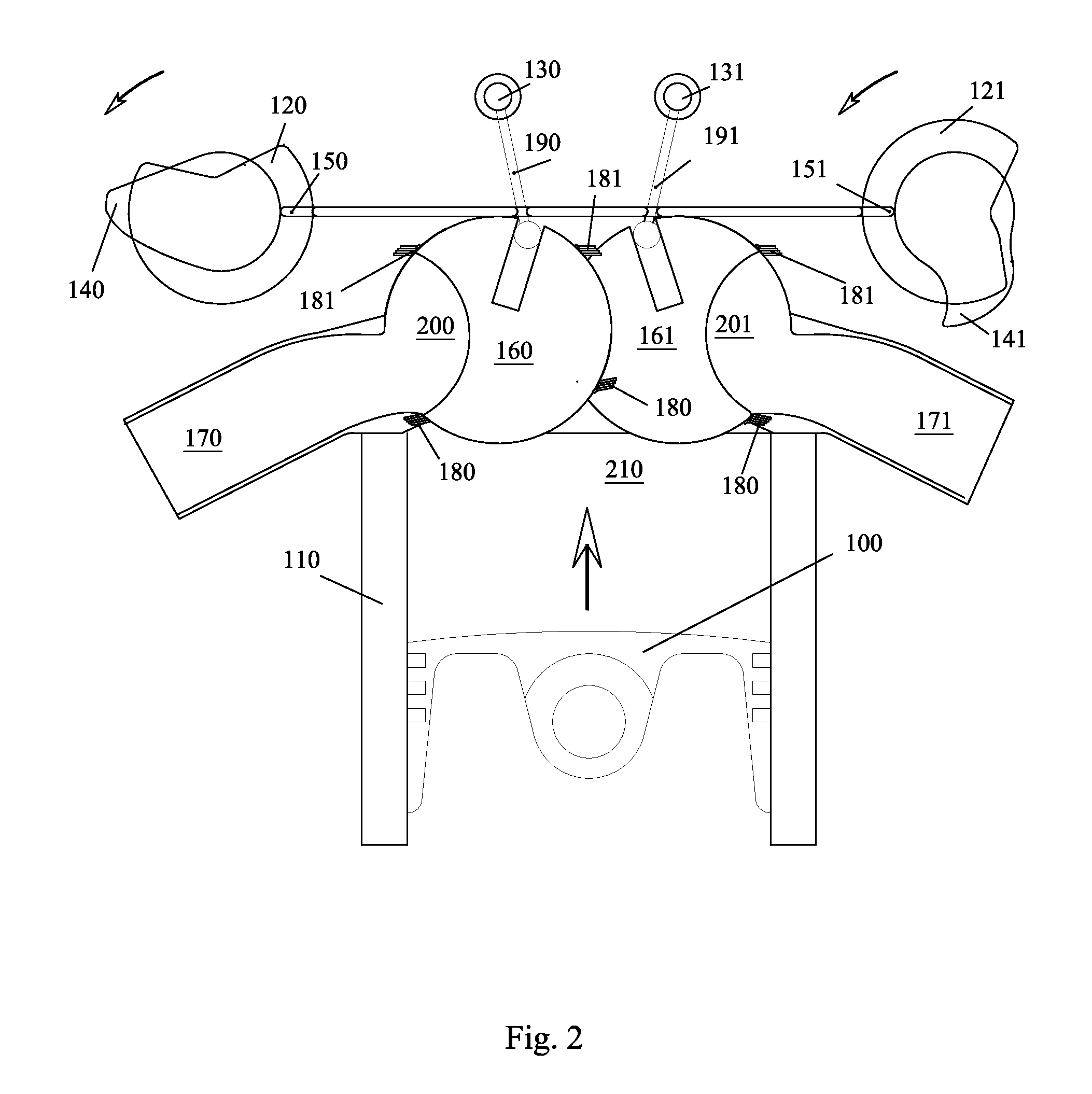 Internal combustion engine with direct air injection