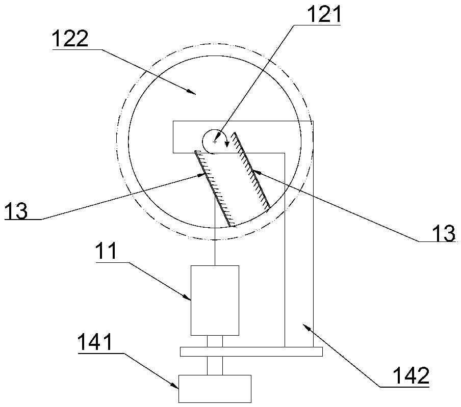 Measuring device and method for measuring curved glass