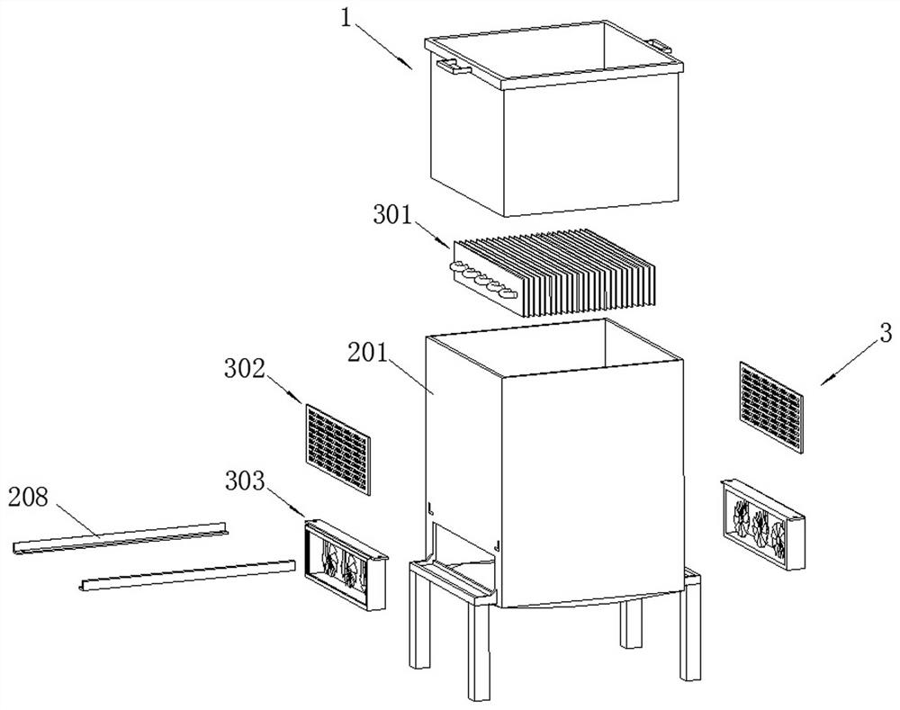 A biotechnology research and development laboratory instrument drying device