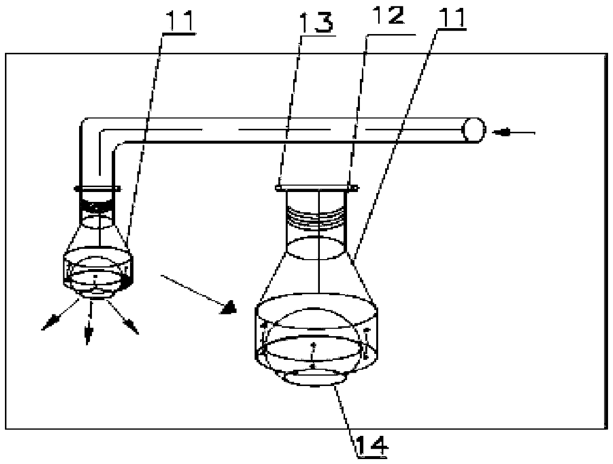 Vehicle-mounted oxygen-enriched system and method based on fresh air supply self-adaptive adjustment