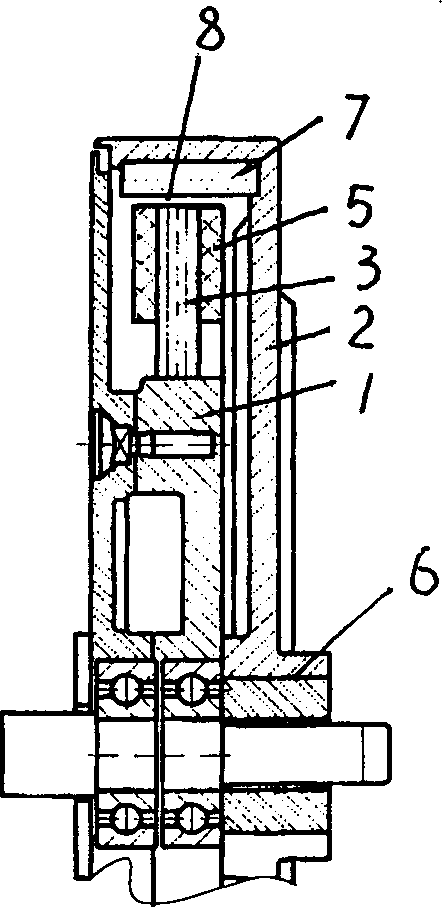 Directly driven brushless permanent-magnet motor with external rotor for washer