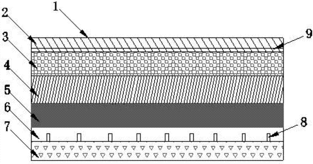 Construction method for municipal road, pavement structure and road pavement