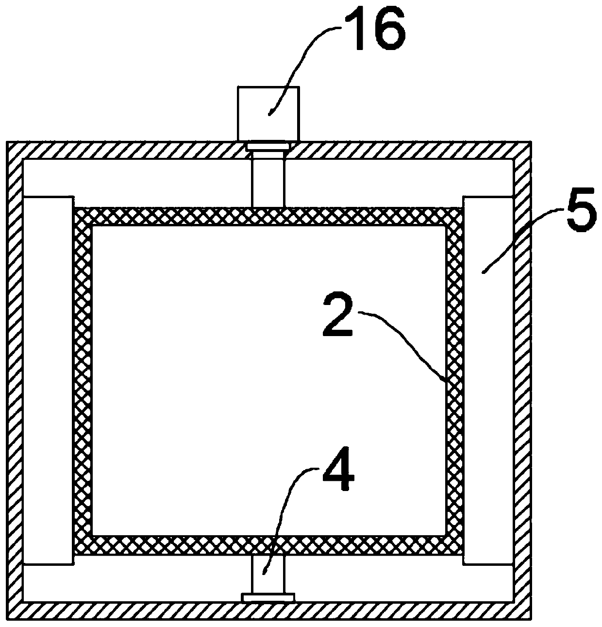 Filtering device for pharmaceutical device