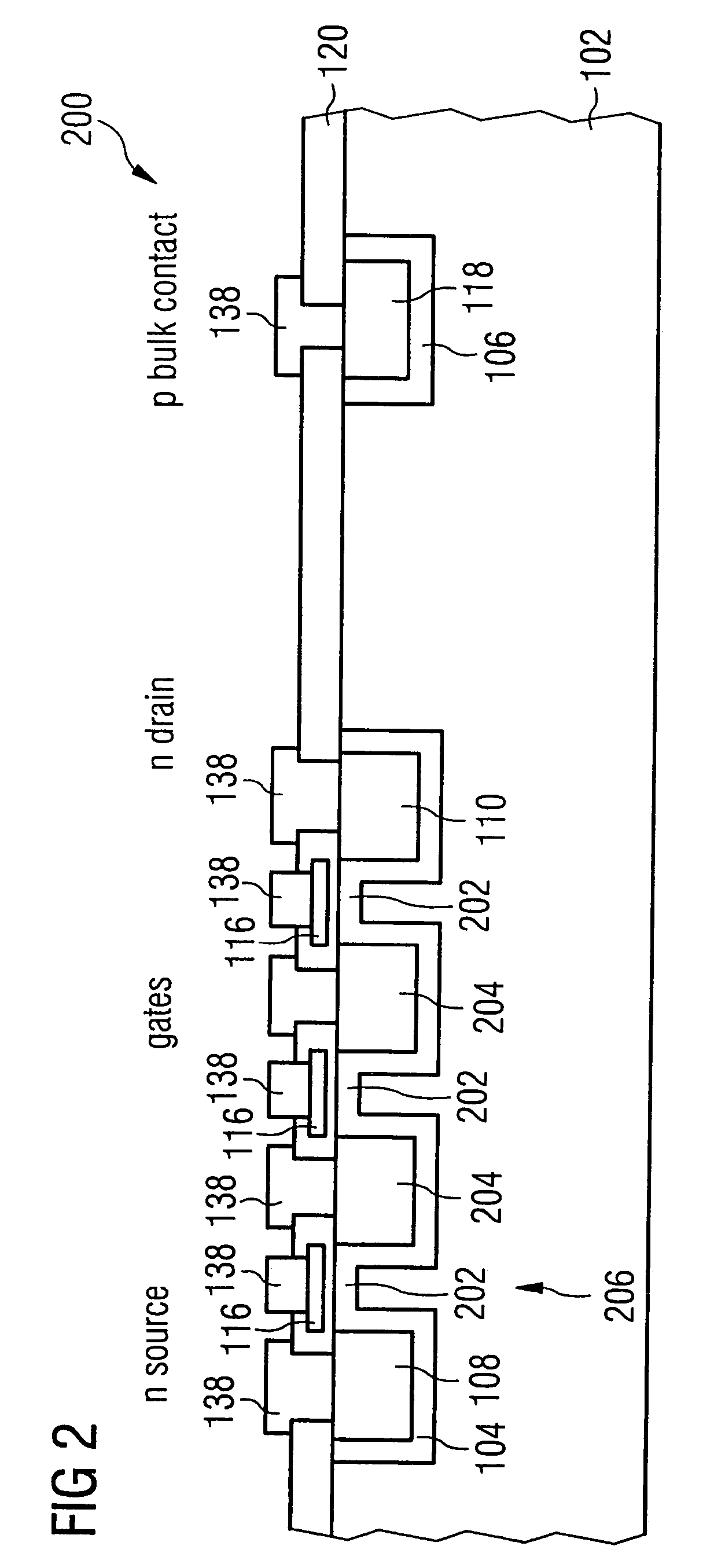 High-frequency switching transistor and high-frequency circuit