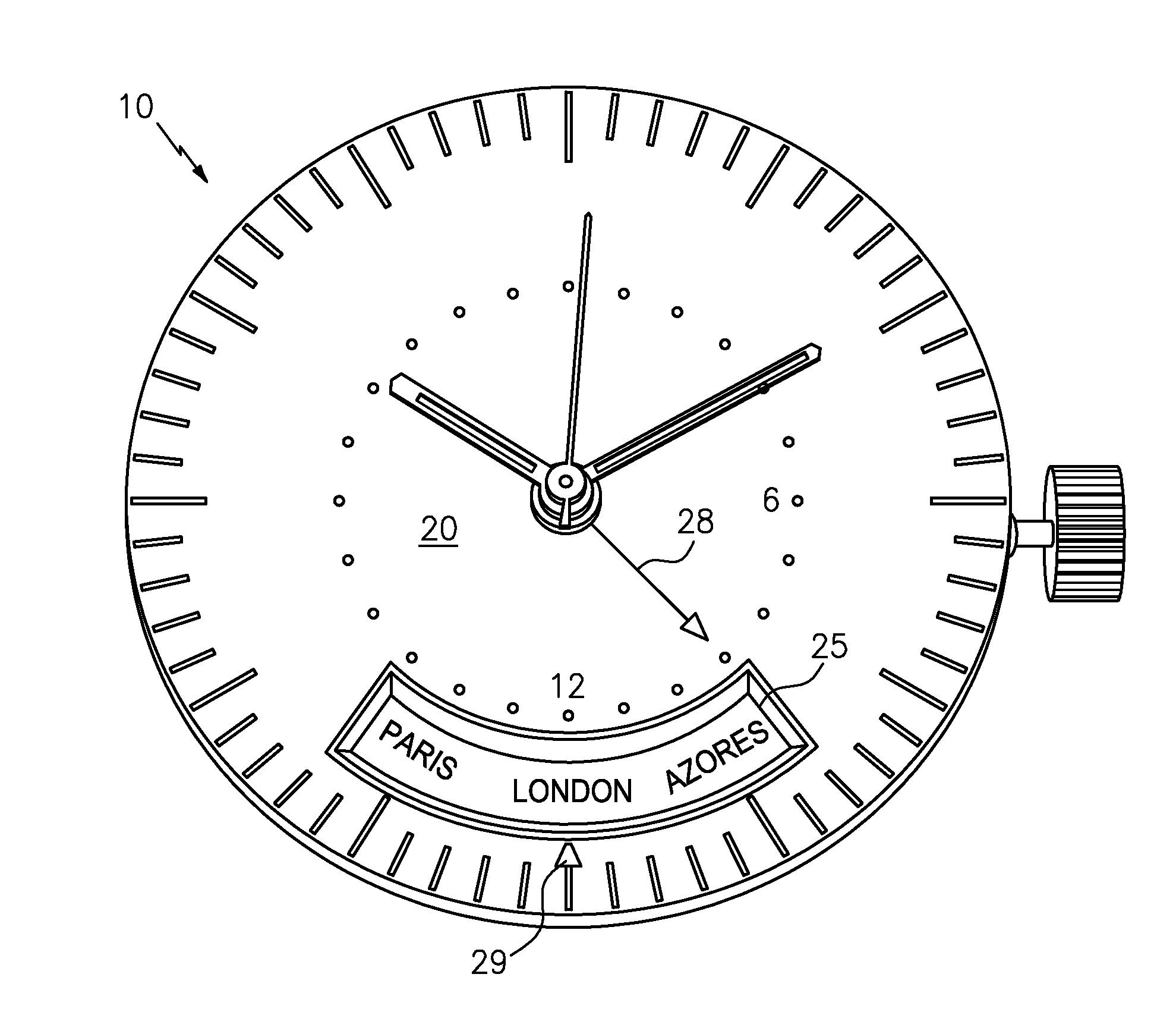 World Time Timepiece