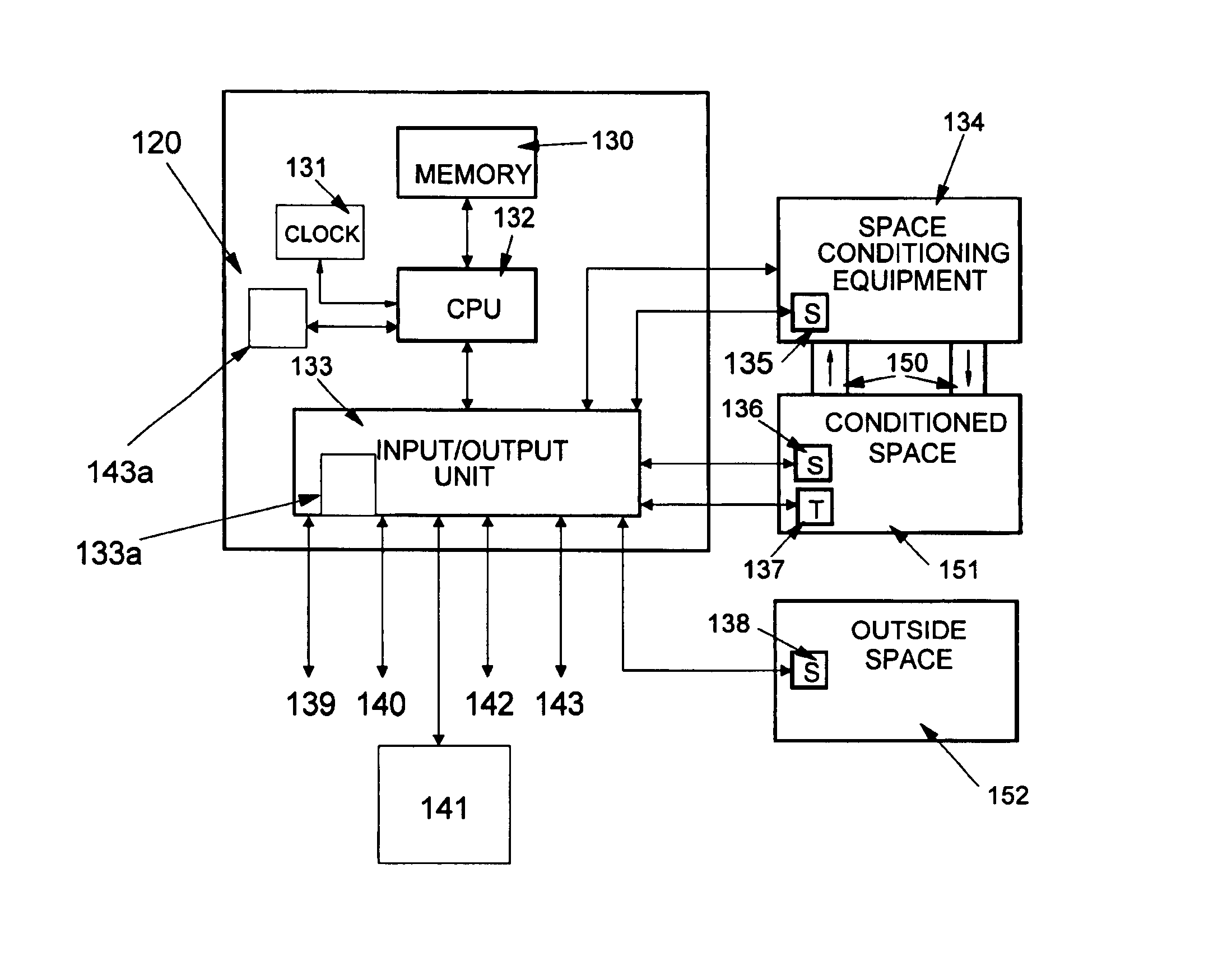 Programmable thermostat with wireless programming module lacking visible indicators