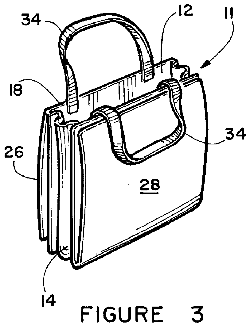 Bag style container with bullet resistant deployable panels