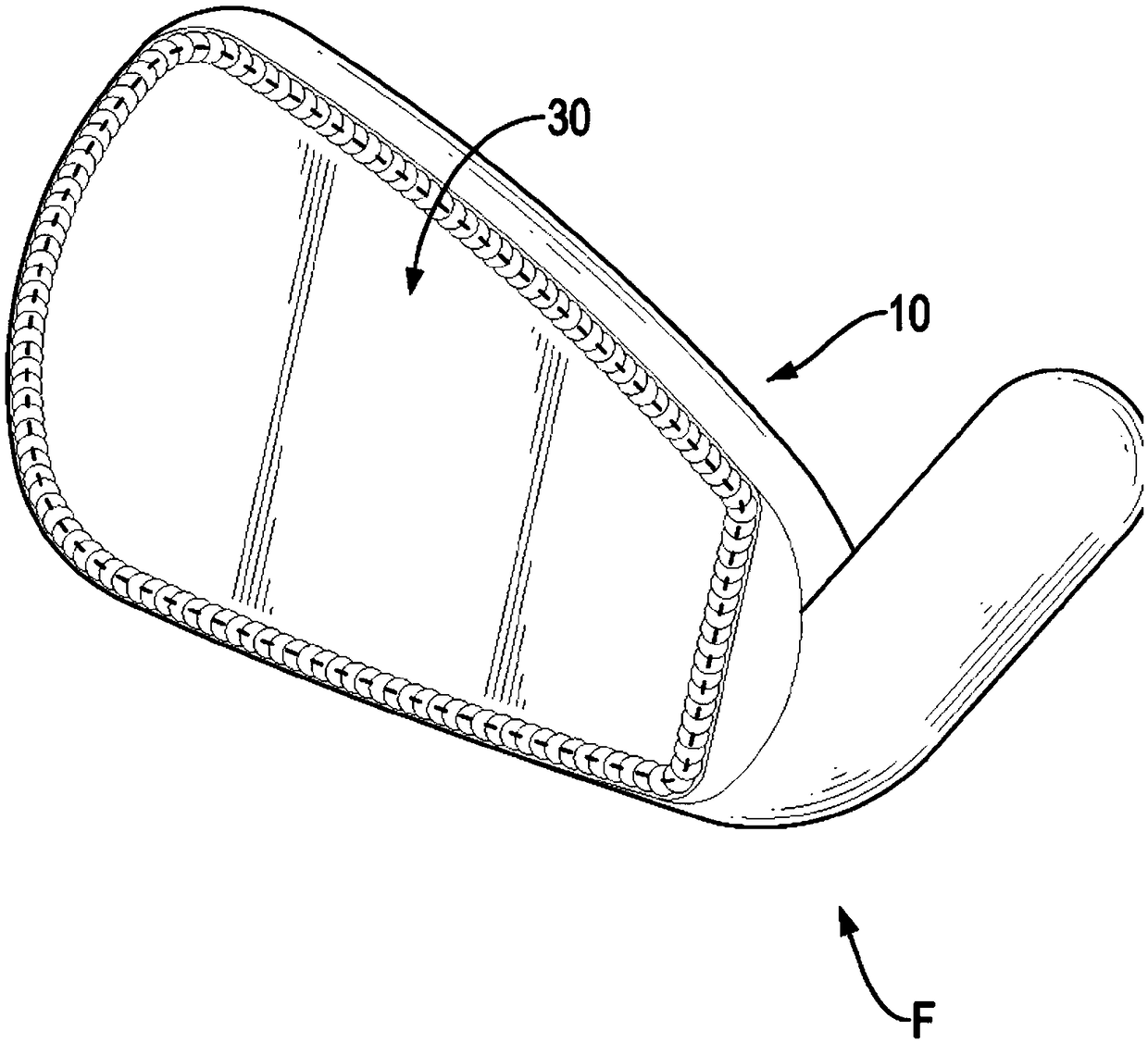 An integrally forged iron golf club head and its manufacturing method