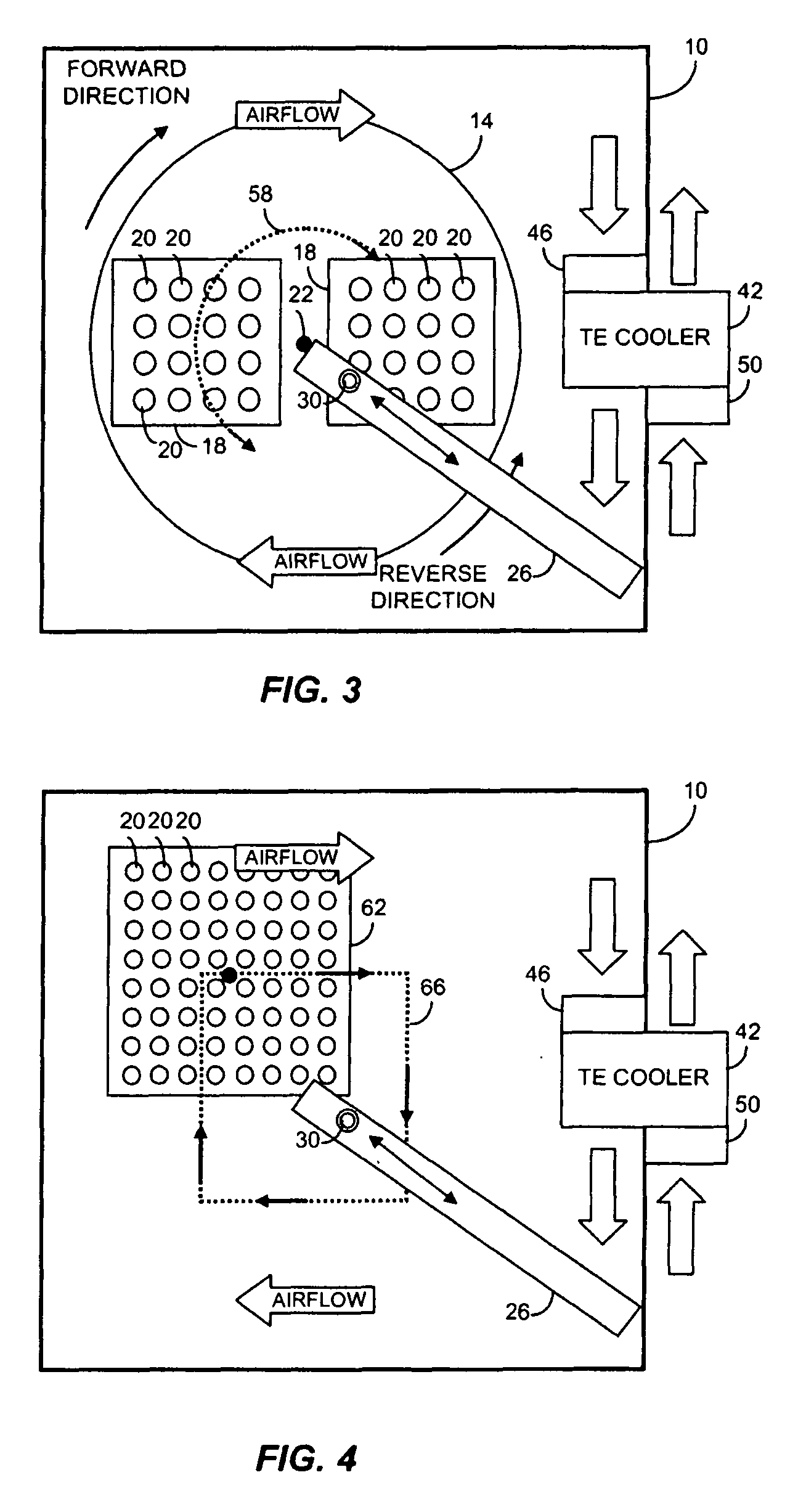 Apparatus for reducing variation in sample temperatures in a liquid chromatography system
