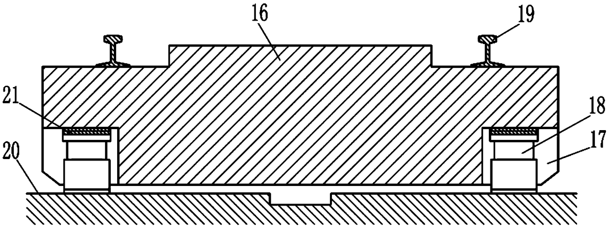 Floating slab ballast bed with weak correlation between frequency and load