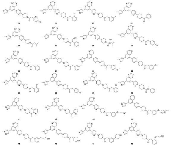 New compound used as rearranged during transfection kinase inhibitor