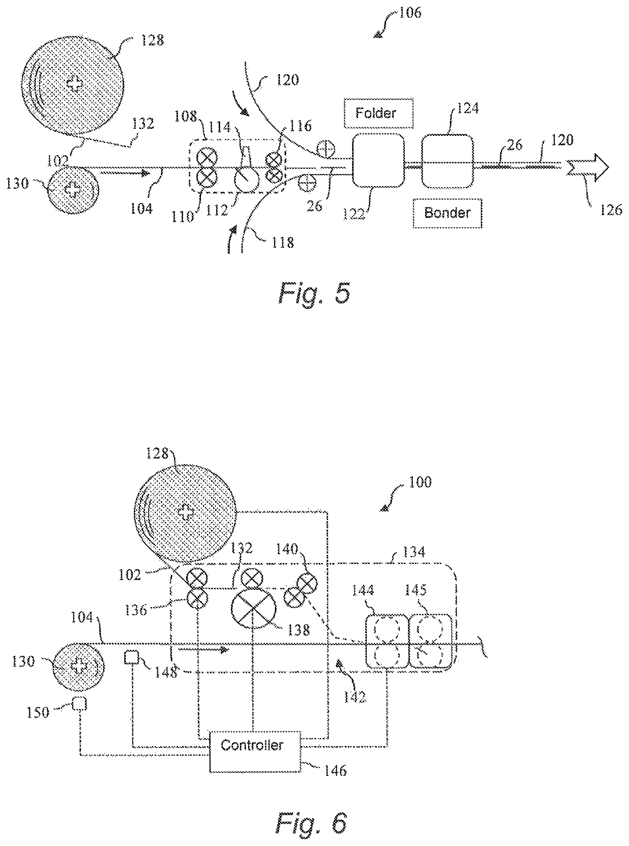 Method and system for splicing nose wire in a facemask manufacturing process