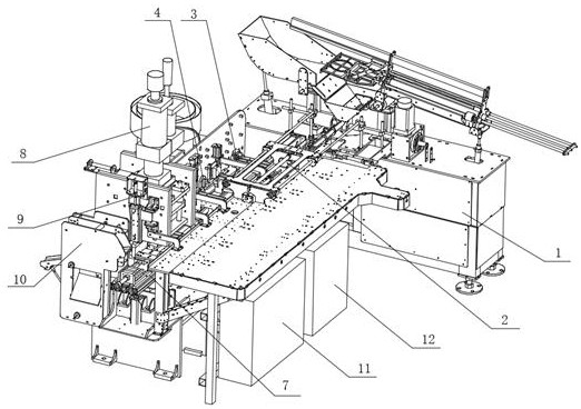 Full-automatic extension rod production equipment