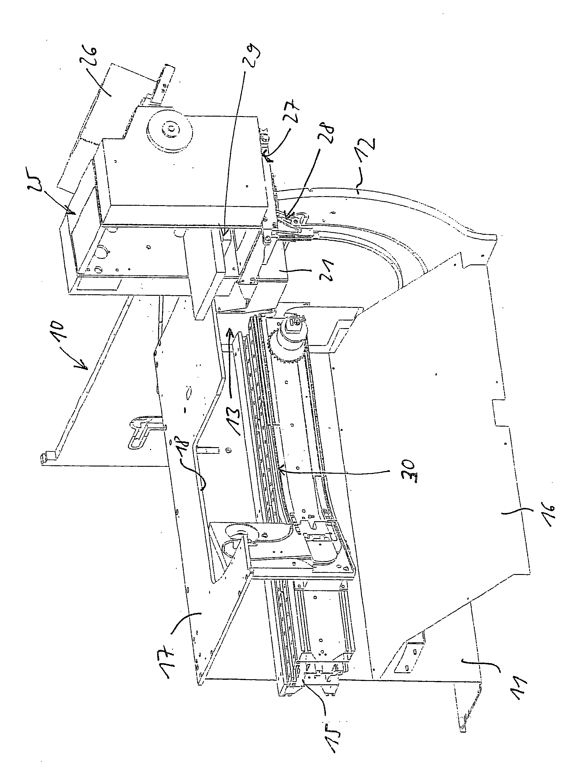Apparatus for delivering package inserts or the like to folding boxes in a packaging machine