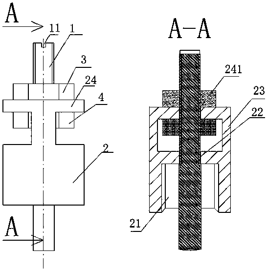 Fixture and compensation method for avoiding extrusion and scratching of sealing rubber ring and retainer ring