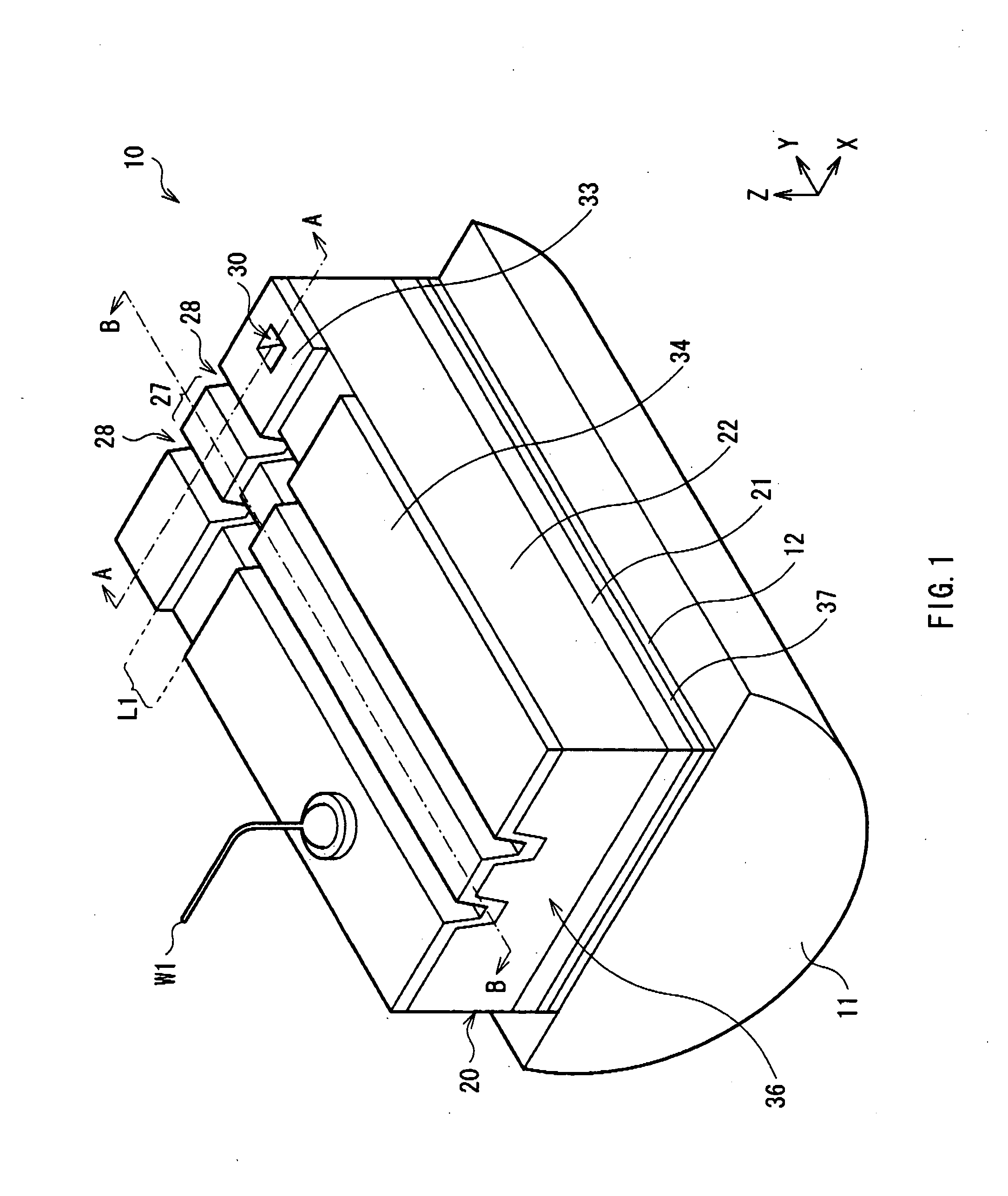Laser diode and laser diode device