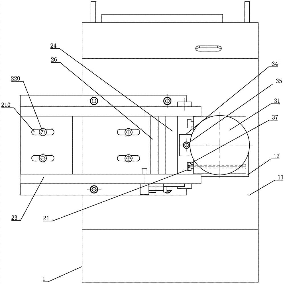 Grinding wheel dressing mechanism with position-adjustable dresser