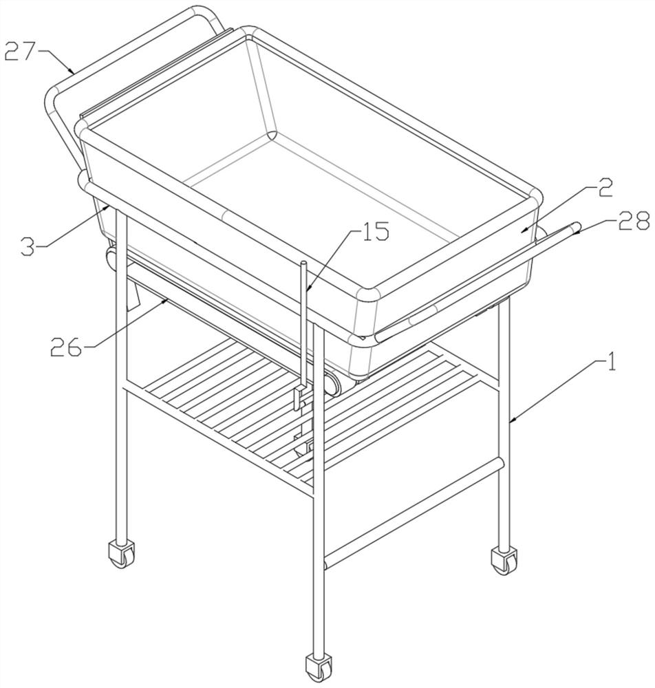 Infant bed for neonatology department