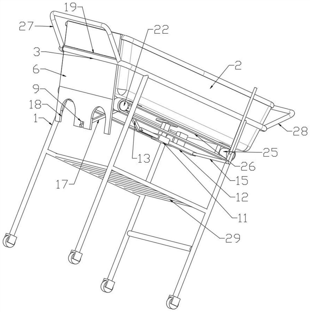 Infant bed for neonatology department