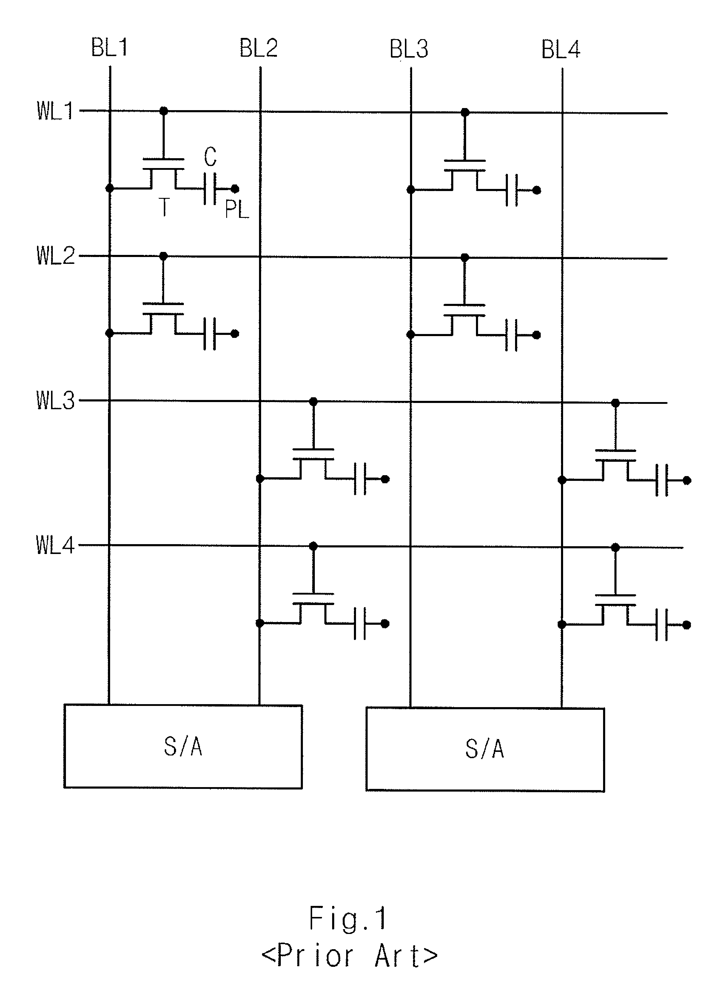 Semiconductor memory device for writing data to multiple cells simultaneously and refresh method thereof