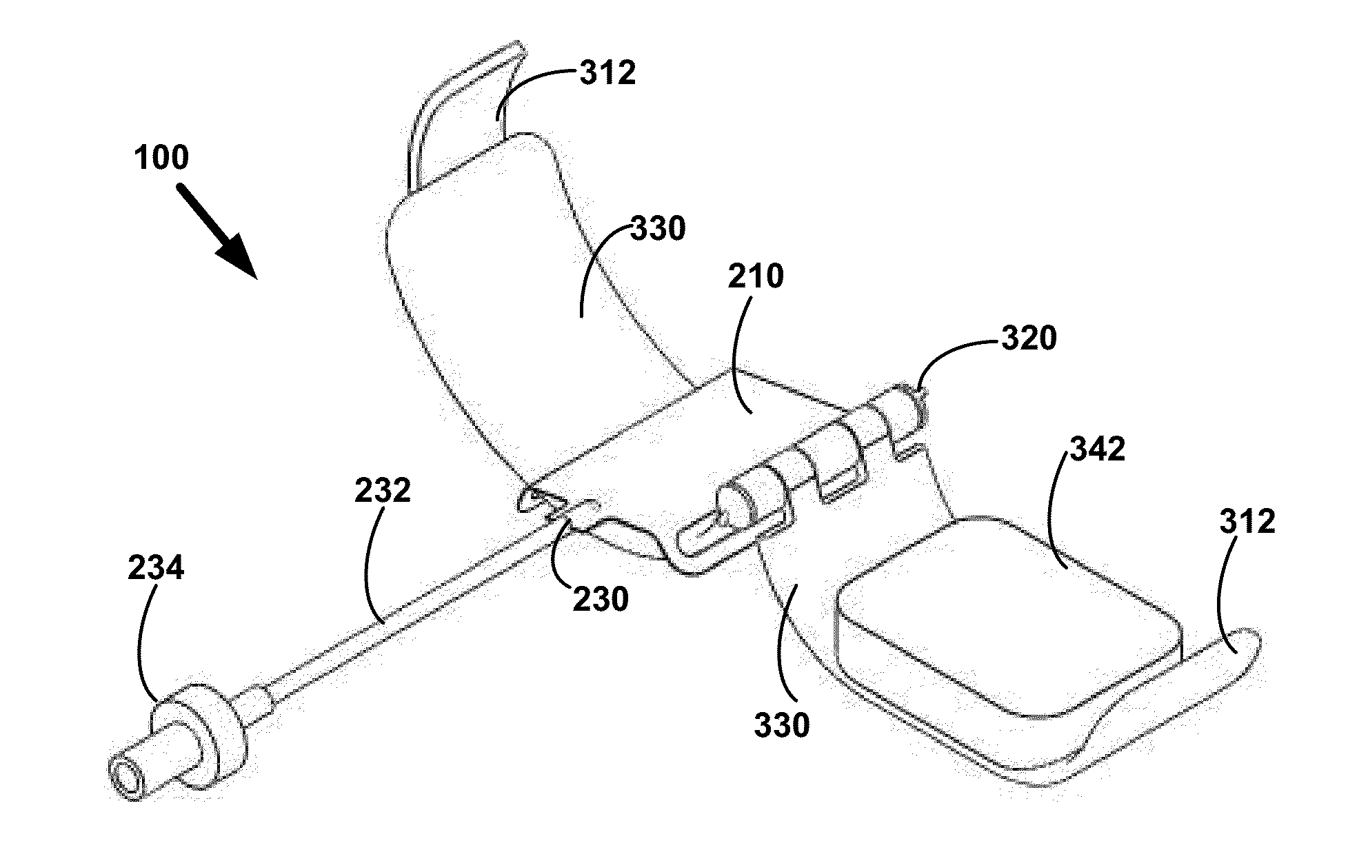 Balloon assembly for use in a hemostasis band