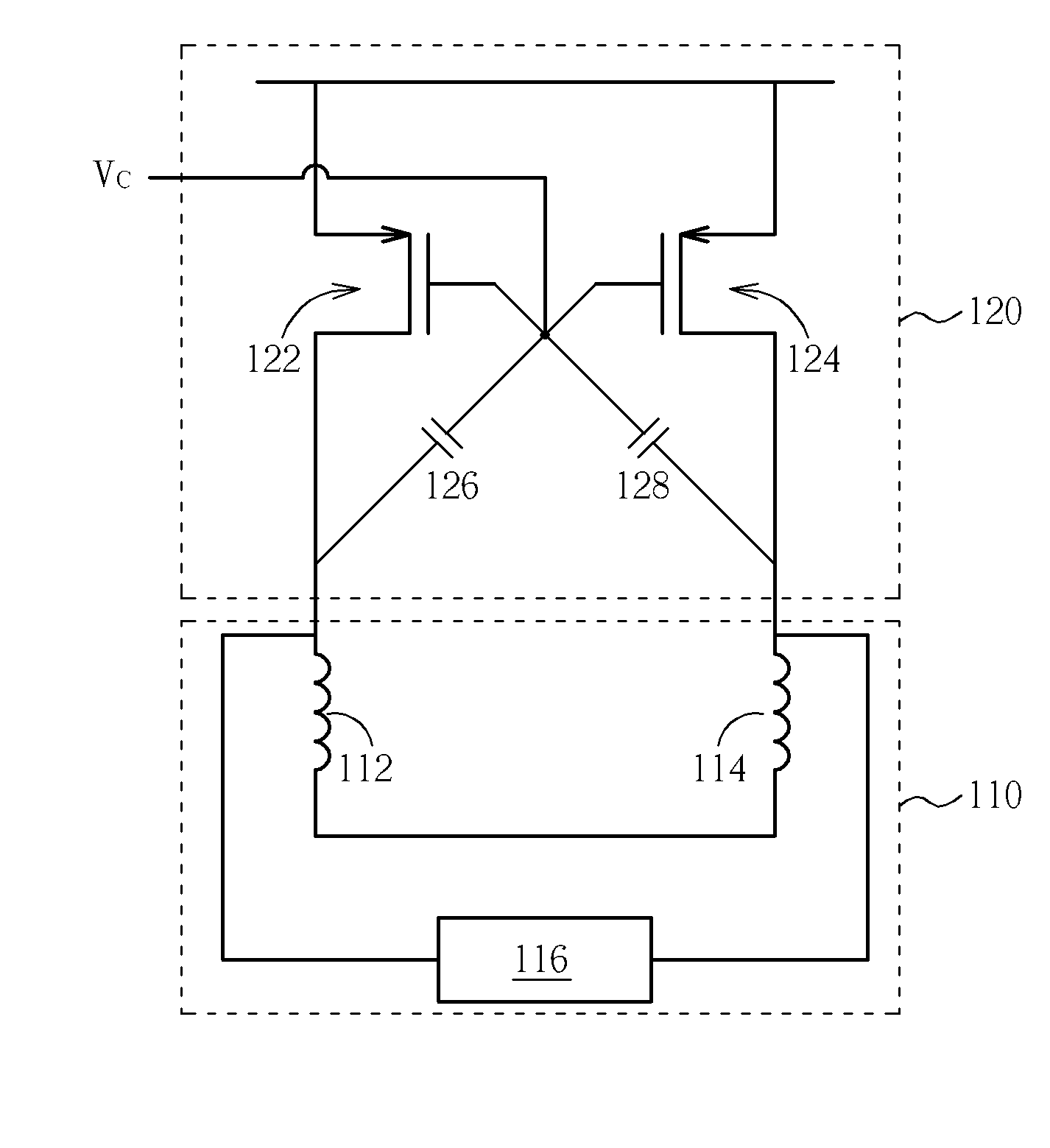 Apparatus and method for enhancing q factor of inductor