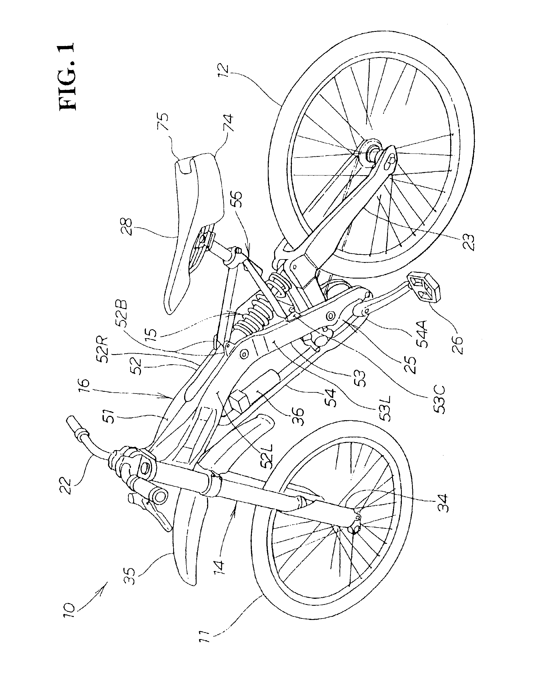 Saddle for bicycle and driver supporting structure for bicycle