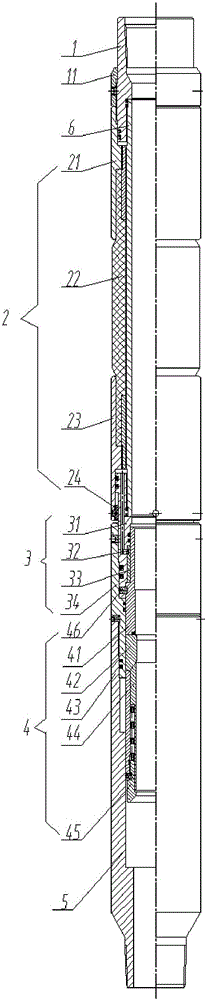High temperature and high pressure step-by-step packing and unpacking multi-stage fracturing tubular column and application method thereof