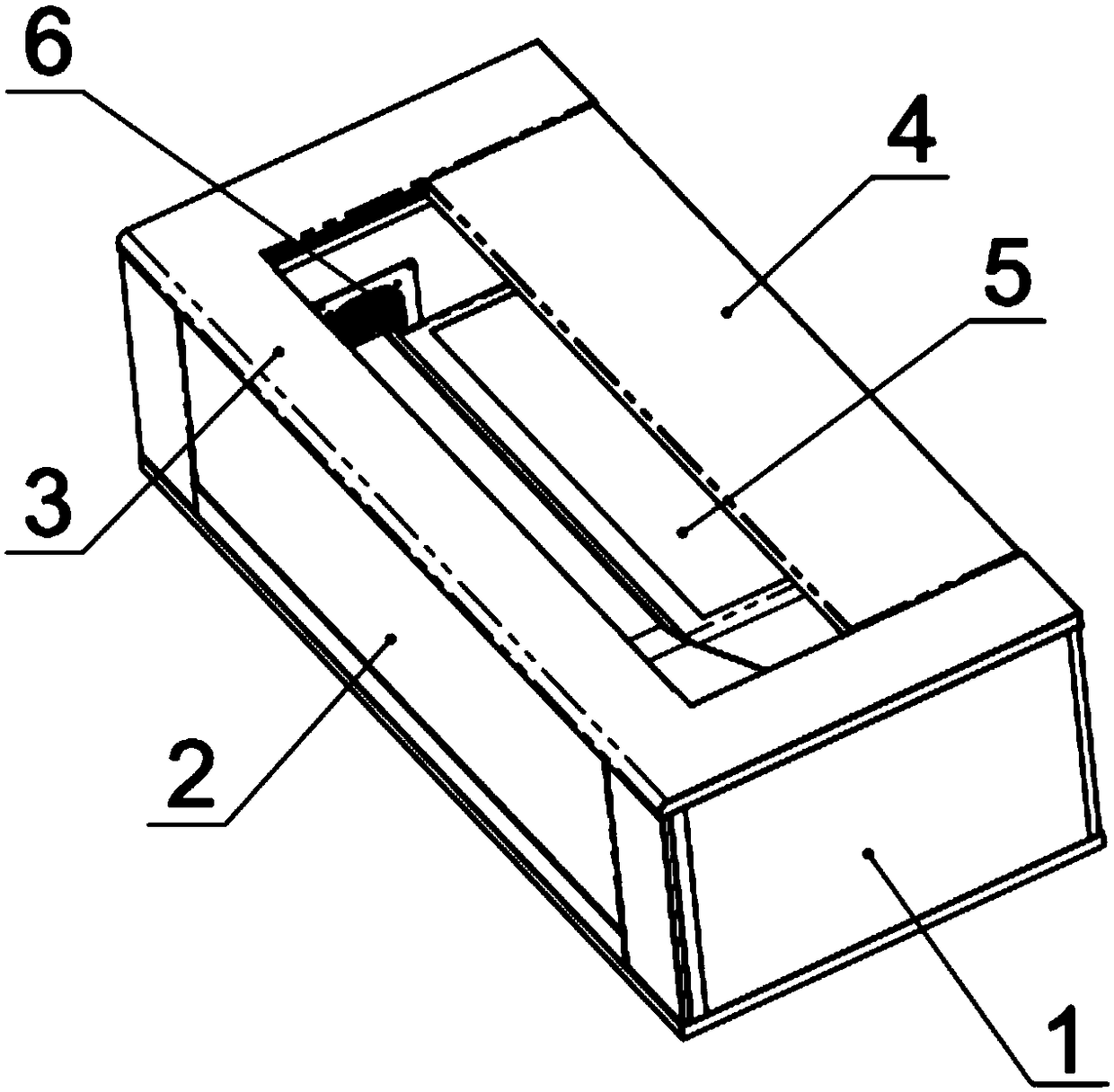 Television cabinet with an opening and closing mechanism capable of concealing a laser television