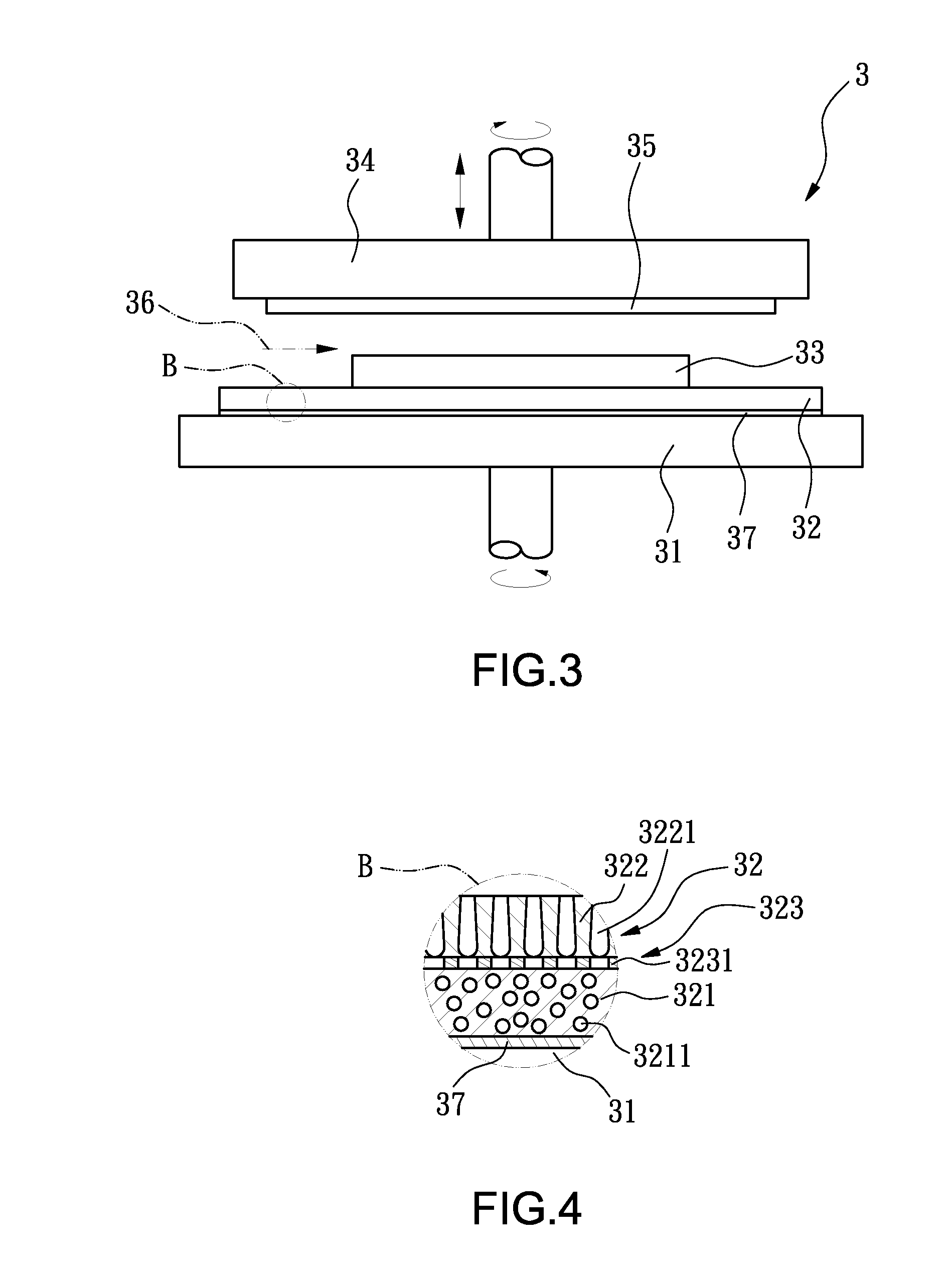 Composite sheet for mounting a workpiece and the method for making the same