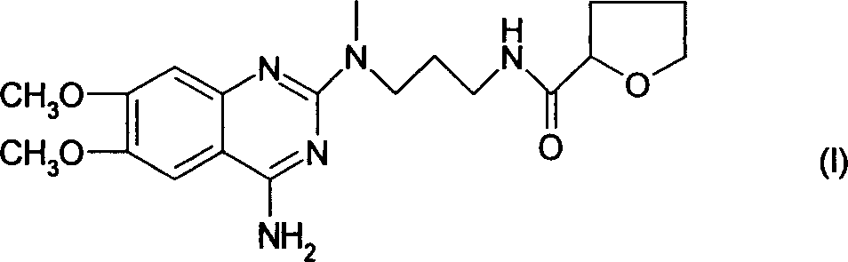 Method for preparing alfuzosin