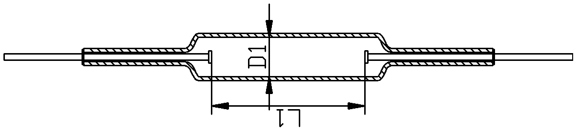 Ceramic discharge container and metal halide lamp