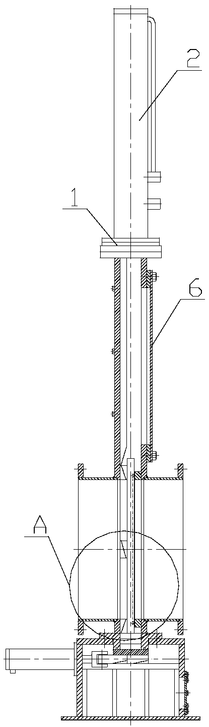 Electro-hydraulic air-lock gate valve