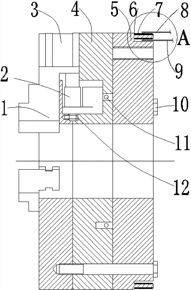 Electric-driven three-jaw chuck