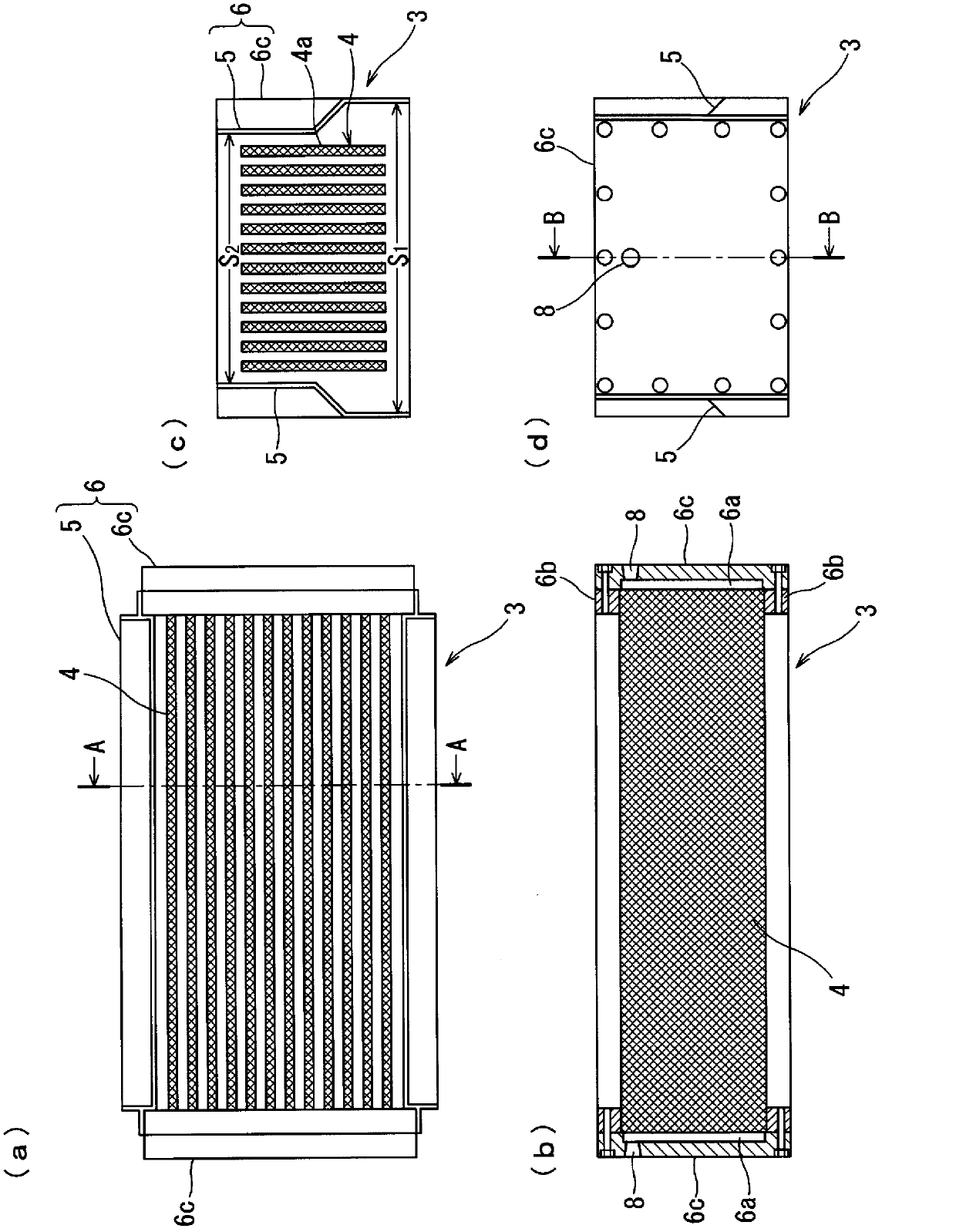 Membrane module, membrane unit, and membrane separation device