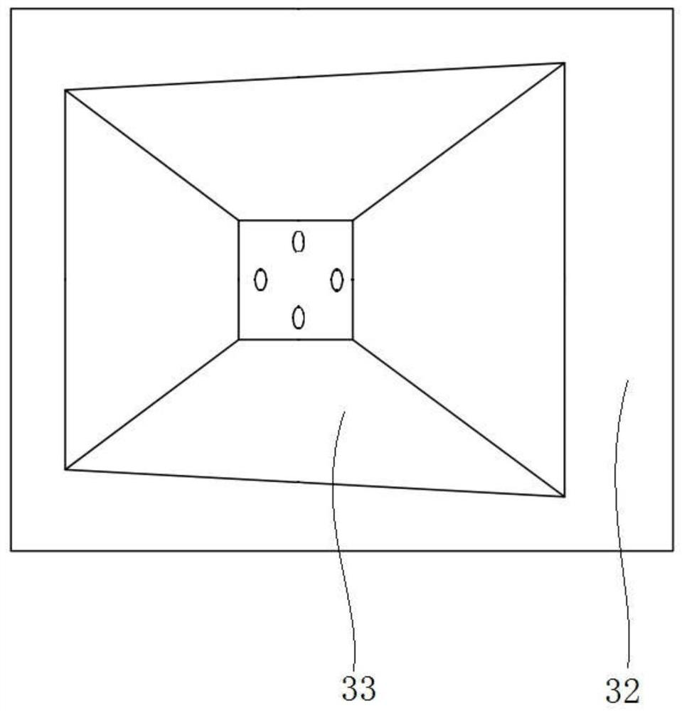 Soft stratum vertical shaft derrick structure and construction method thereof