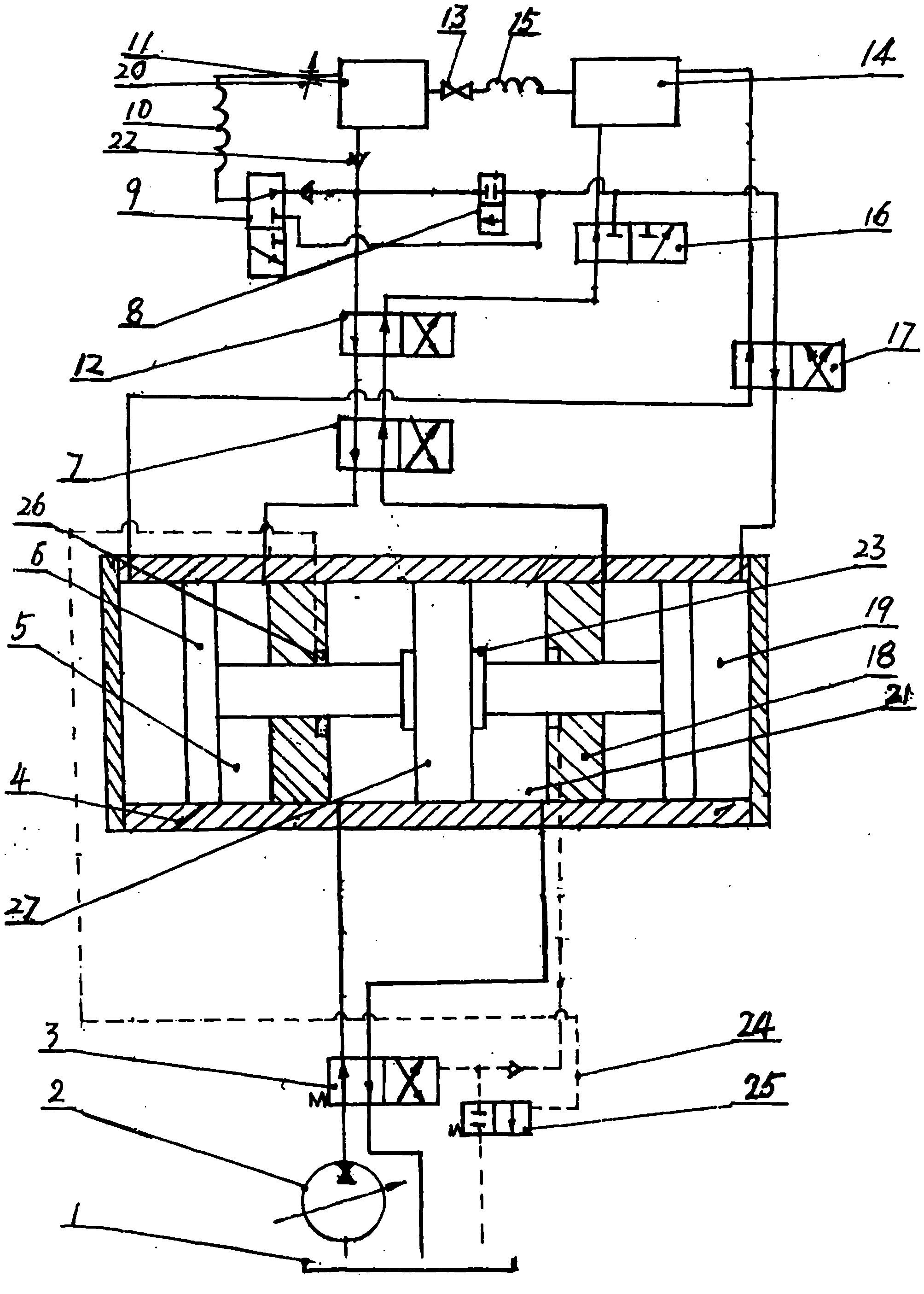 Device for recovering complementary energy of internal combustion engine