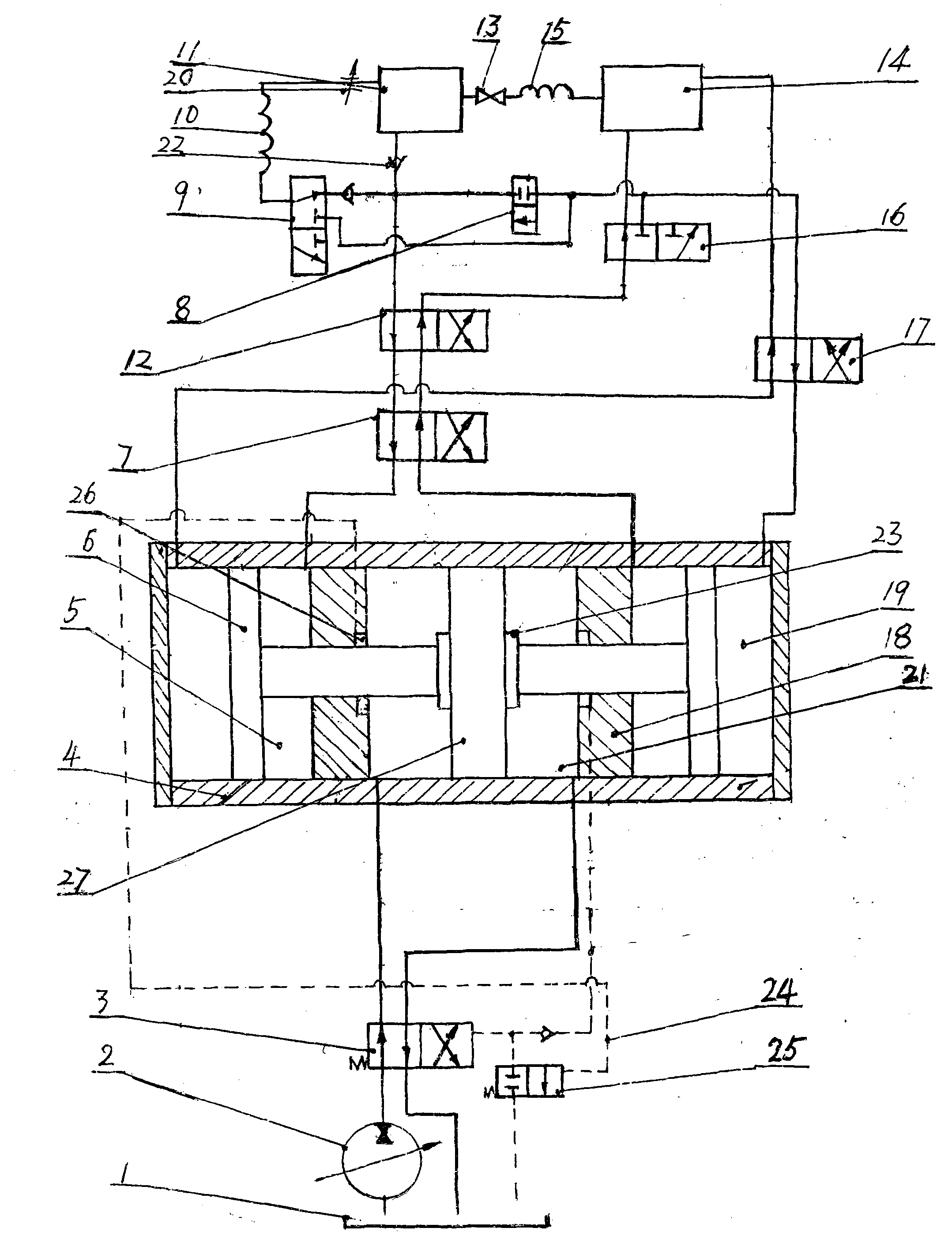 Device for recovering complementary energy of internal combustion engine