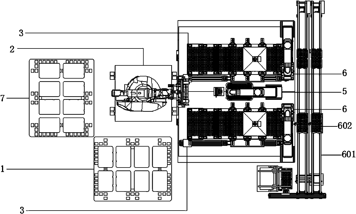 Full-automatic matching machine for cylindrical lithium-ion battery module